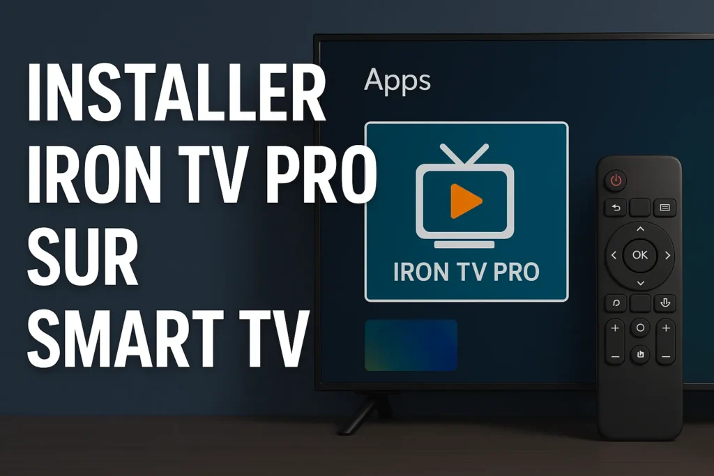 Tutoriel installation IPTV Smart TV Iron TV Pro