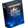 Abonnement Iron TV Pro – Pack 12 Mois 3 Écrans